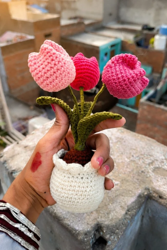 Tulip Flower Pot